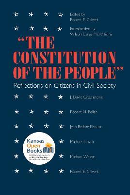 The Constitution of the People: Reflections on Citizens and Civil Society - cover