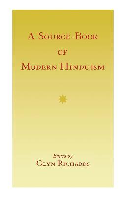 Source Book Modern Hinduism - Glyn Richards - cover