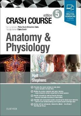 Crash Course Anatomy and Physiology - Samuel Hall,Jonny Stephens - cover