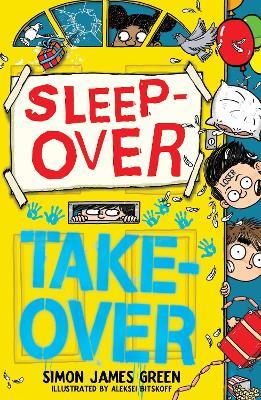 Sleepover Takeover - Simon James Green - cover