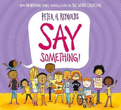 Say Something - Peter H. Reynolds - cover