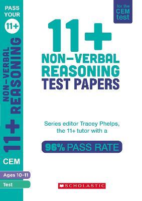 11+ Non-Verbal Reasoning Tests Ages 10-11 - Tracey Phelps - cover