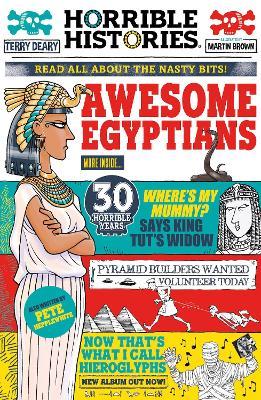 Awesome Egyptians (newspaper edition) - Terry Deary,Peter Hepplewhite - cover