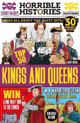 Top 50 Kings and Queens - Terry Deary - cover