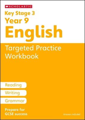 KS3 Year 9 English Targeted Practice Workbook with answers. - Cindy Torn - cover