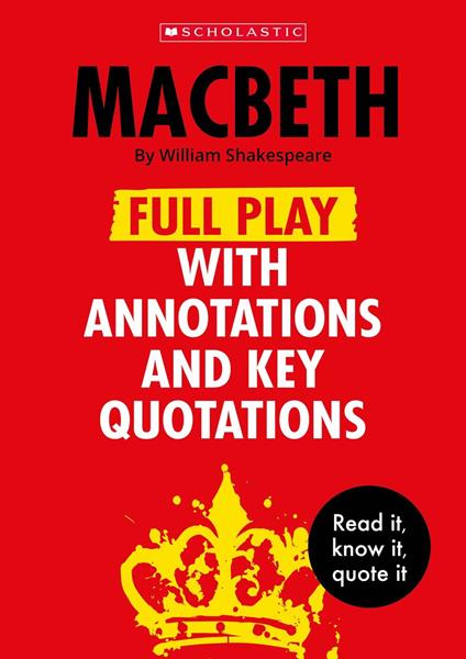 Macbeth: Full Play with Annotations and Key Quotations - eBook - Alison Powell,William Shakespeare - ebook