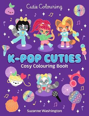 K-pop Cuties Colouring Book - Scholastic - cover