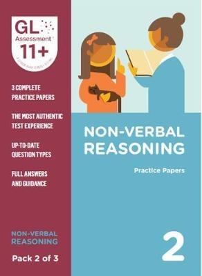 11+ Practice Papers Non-Verbal Reasoning Pack 2 (Multiple Choice) - GL Assessment - cover