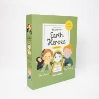 Little People, BIG DREAMS: Earth Heroes: 3 books from the best-selling series! Jane Goodall - Greta Thunberg - David Attenborough - Maria Isabel Sanchez Vegara - cover