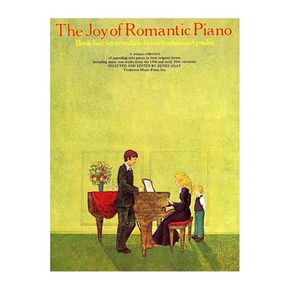 The Joy of Romantic Piano Book 2 - pianoforte - copertina