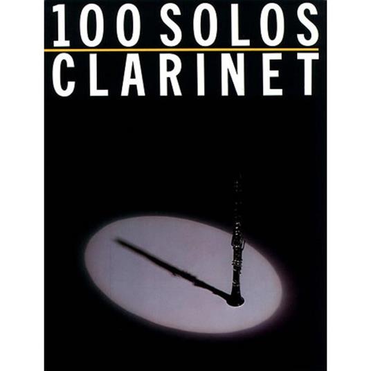  100 Solos: Clarinet - Robin De Smet - Clarinetto -  Robin De Smet - copertina