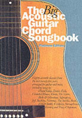 The Big Acoustic Guitar Chord Songbook Platinum Ed - cover