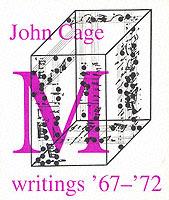 M: Writings, 1967-72 - John Cage - cover