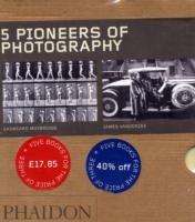 Five pioneers of photography: James Vanderzee-Eadweard Muybridge-Martin Chambi-Daido Moriyama-Mathew Brady. Ediz. illustrata - copertina