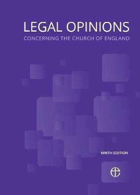 Legal Opinions Concerning the Church of England 9th edition - Legal Advisory Commission of the General Synod - cover