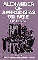 On Fate - of Aphrodisias Alexander - cover
