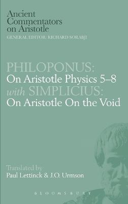 On Aristotle "Physics 5-8" - John Philoponus,Simplicius - cover