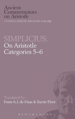 On Aristotle "Categories 5-6" - of Cilicia Simplicius - cover