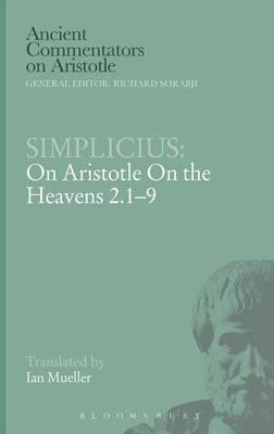 On Aristotle "On the Heavens 2.1-9" - of Cilicia Simplicius - cover