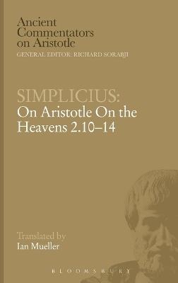 Simplicius Aristotle Heavens - Ian Mueller - cover