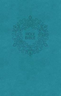NKJV, Thinline Bible, Compact, Leathersoft, Blue, Red Letter, Comfort Print: Holy Bible, New King James Version - Thomas Nelson - cover
