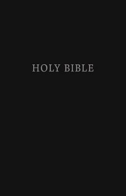 KJV, Pew Bible, Large Print, Hardcover, Black, Red Letter, Comfort Print: Holy Bible, King James Version - Thomas Nelson - cover