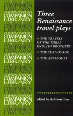 Three Renaissance Travel Plays - cover
