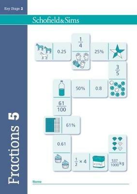 Fractions, Decimals and Percentages Book 5 (Year 5, Ages 9-10) - Hilary Schofield & Sims,Koll,Mills - cover