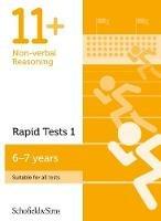 11+ Non-verbal Reasoning Rapid Tests Book 1: Year 2, Ages 6-7 - Rebecca Schofield & Sims,Brant - cover