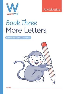 WriteWell 3: More Letters, Early Years Foundation Stage, Ages 4-5 - Schofield & Sims,Carol Matchett - cover