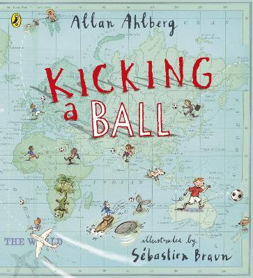Kicking a Ball - Allan Ahlberg - cover
