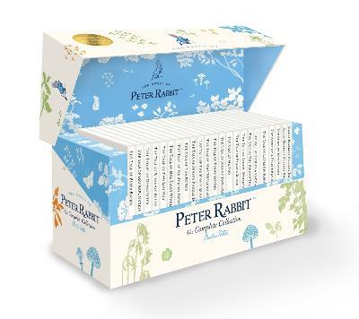 The World of Peter Rabbit - The Complete Collection of Original Tales 1-23 White Jackets - Beatrix Potter - cover