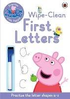 Peppa Pig: Practise with Peppa: Wipe-Clean First Letters - Peppa Pig - cover