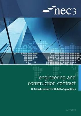 NEC3 Engineering and Construction Contract Option B: Price contract with bill of quantitities - cover