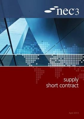 NEC3 Supply Short Contract (SSC) - NEC - cover
