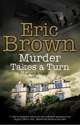 Murder Takes a Turn - Eric Brown - cover