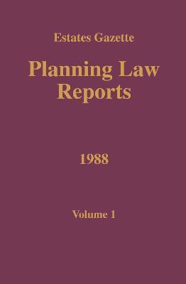 PLR 1988 - Barry Denyer-Green - cover