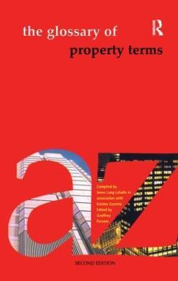 The Glossary of Property Terms - cover