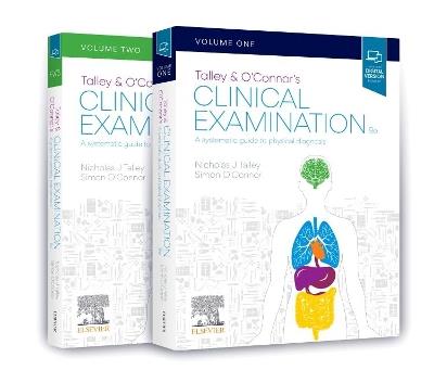 Talley and O'Connor's Clinical Examination - 2-Volume Set - Nicholas J. Talley,Simon O'Connor - cover