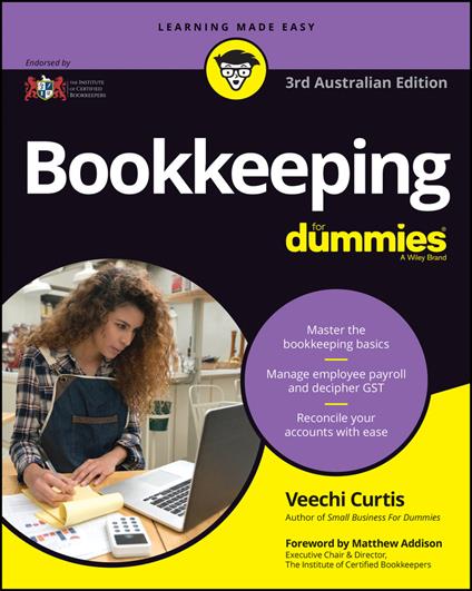 Bookkeeping For Dummies - Australia - Veechi Curtis - cover