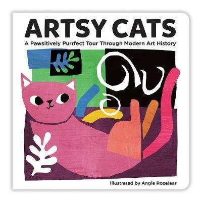 Artsy Cats Board Book - cover