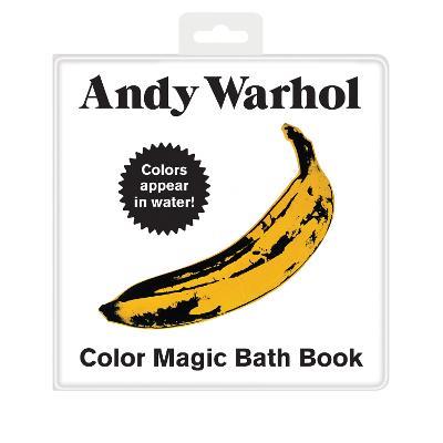 Andy Warhol Color Magic Bath Book - Mudpuppy - cover