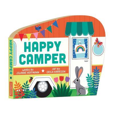 Happy Camper Shaped Board Book - Mudpuppy,Jilanne Hoffmann - cover
