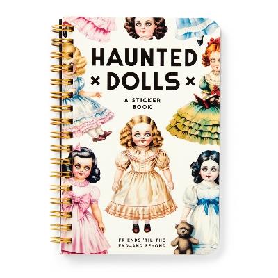 Haunted Dolls Sticker Book - Brass Brass Monkey - cover
