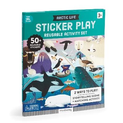 Arctic Life Sticker Play Reusable Activity Set - Mudpuppy - cover