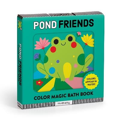 Pond Friends Color Magic Bath Book - Mudpuppy - cover