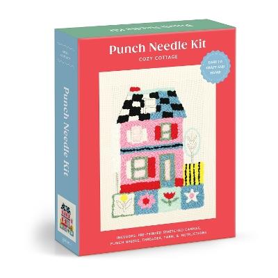 Cozy Cottage Punch Needle Kit - Galison - cover