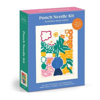 Blooming Wildflowers Punch Needle Kit - Galison - cover