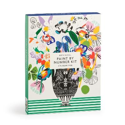 Kitty McCall Etruscan Vase 9 x 12" Paint by Number Kit - Galison - cover
