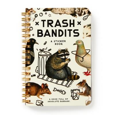 Trash Bandits Sticker Book - Brass Brass Monkey - cover
